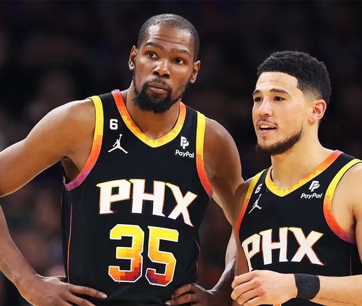 Song sát Kevin Durant cùng Devin Booker lên tiếng, “kết liễu" LA Clippers sau 5 lượt trận