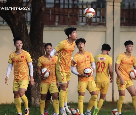 Đội hình ra sân U22 Việt Nam vs U22 Lào: Văn Trường, Khuất Văn Khang dự bị