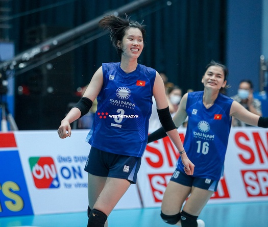 Đại thắng Trung Quốc, bóng chuyền nữ Việt Nam ghi đấu ấn lịch sử tại giải vô địch các CLB châu Á