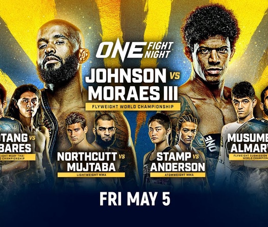 Trực tiếp ONE Fight Night 10: Demetrious Johnson vs. Adriano Moraes 3