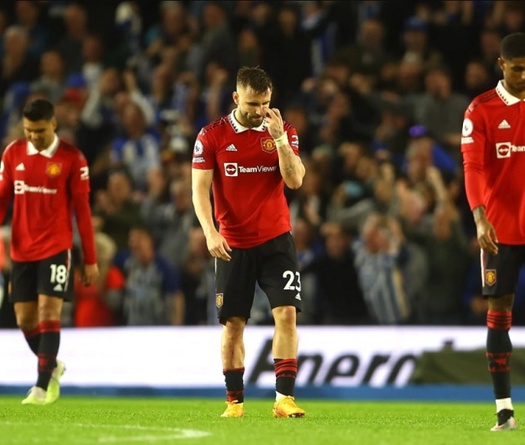 MU với kết quả đáng xấu hổ trước Top 9 Ngoại hạng Anh mùa này