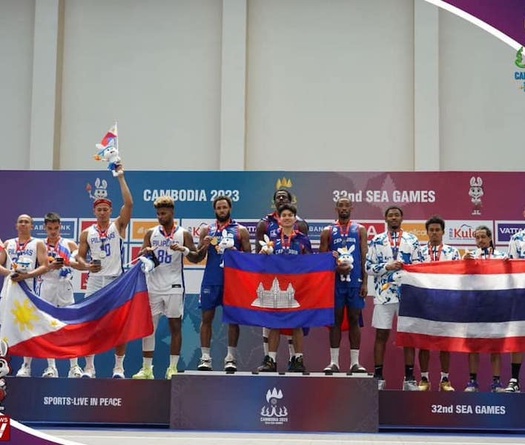Cầu thủ bóng rổ Campuchia chỉ trích đội nhà sau tấm HCV SEA Games 32 lịch sử