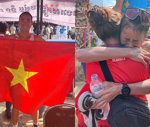 Phạm Tiến Sản và Nguyễn Thị Phương Trinh tạo kỳ tích ở bộ môn Duathlon