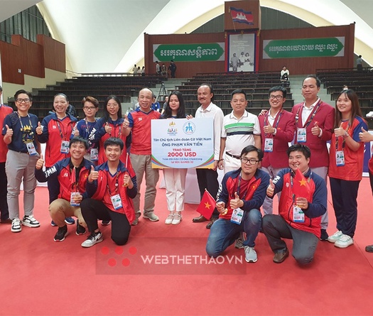 Đội tuyển cờ ốc Việt Nam hoàn tất chỉ tiêu đề ra tại SEA Games 32