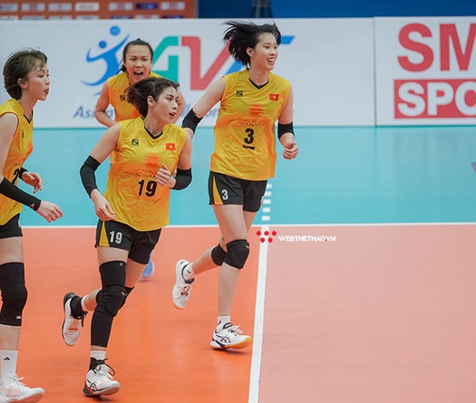 Thống kê ấn tượng về chiều cao "đỉnh" của bóng chuyền nữ Việt Nam tại SEA Games 32