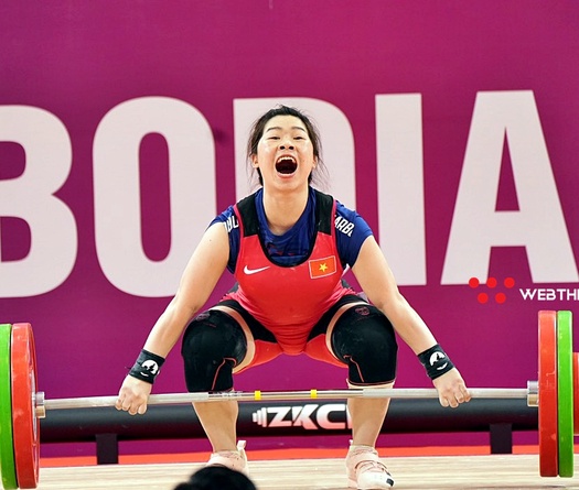 Vì sao đô cử Olympic Hoàng Thị Duyên mất HCV cử tạ SEA Games 32?