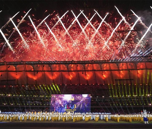 Lễ bế mạc SEA Games 32: Lời tạm biệt ấn tượng của Campuchia