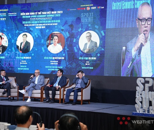 Chùm ảnh: Diễn đàn Kinh tế Thể thao Việt Nam với đông đảo các diễn giả