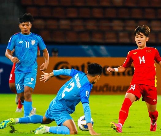 U17 Việt Nam hoà đáng tiếc trong ngày ra quân VCK U17 Châu Á 2023