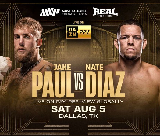 Nate Diaz đòi đổi luật để đánh Boxing với Jake Paul