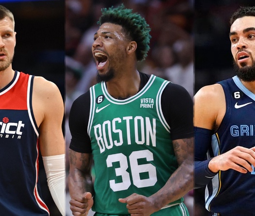 Bom tấn chuyển nhượng 3 bên NBA: Boston chia tay Marcus Smart, chiêu mộ "kỳ lân" Porzingis