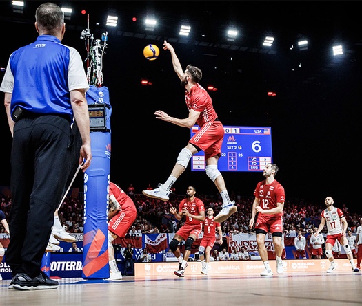 Trực tiếp giải bóng chuyền VNL 2023 ngày 25/6: Ý vs Ba Lan; Pháp vs Brazil