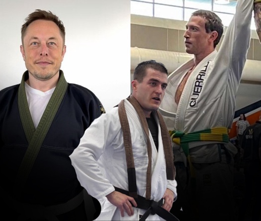 Đai đen Jiujitsu "thử võ" hai tỷ phú Musk và Zuckerberg sau màn thách đấu