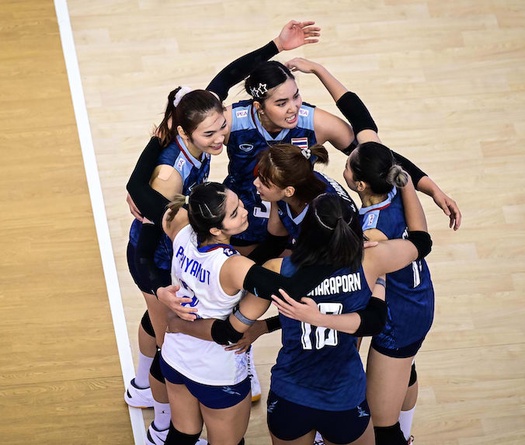 Bóng chuyền nữ Thái Lan dừng bước sớm 2 vòng đấu, khép lại VNL 2023 thất bại toàn diện