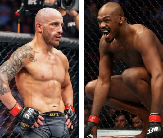 Alexander Volkanovski vượt Jon Jones ở vị trí số 1 UFC