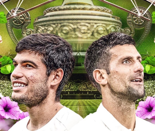 Trực tiếp quần vợt Wimbledon 2023 hôm nay 16/7: Chung kết đơn nam Djokovic vs Alcaraz
