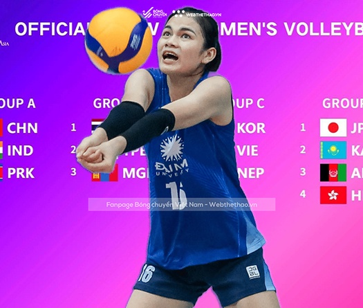Bốc thăm chia bảng bóng chuyền nữ ASIAD: Việt Nam đối đầu Hàn Quốc