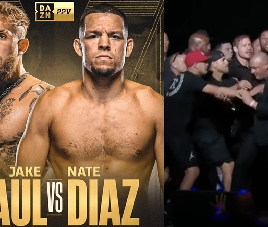 Nóng: Trận boxing Jake Paul vs. Nate Diaz choảng nhau từ họp báo đến chuyện... giải nghệ