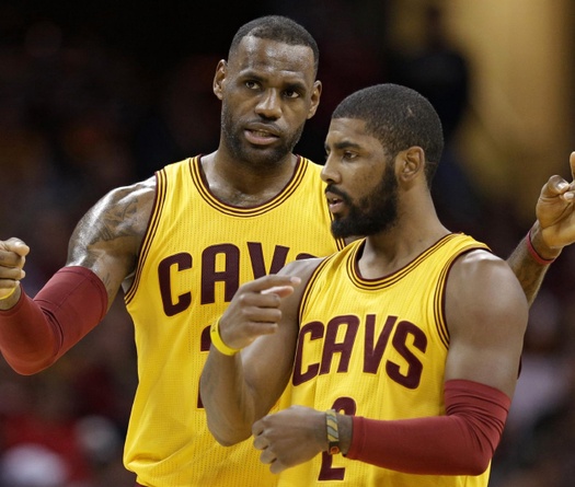 Bị nói "rời xa vòng tay LeBron James là bão tố", Kyrie Irving phản pháo