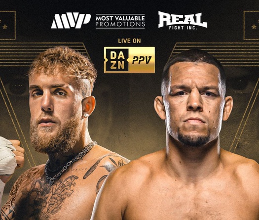 Jake Paul đấm ngã Nate Diaz, thắng trận đấu ồn ào làng Boxing