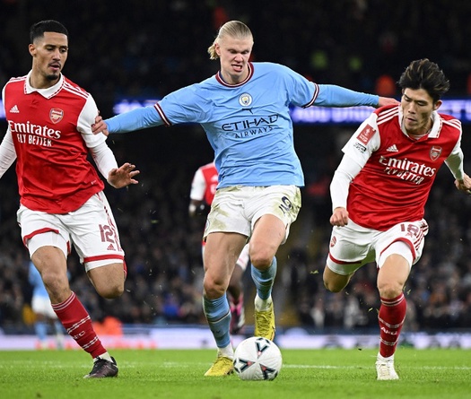Link xem trực tiếp Arsenal vs Man City, Siêu cúp Anh 2023