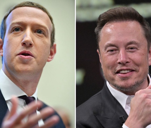Mark Zuckerburg "dội nước lạnh" lên ý định phát sóng trận đấu của Elon Musk