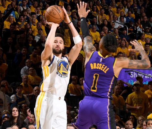 Sao Golden State Warriors nhận thua tâm phục khẩu phục LA Lakers ở NBA Playoffs