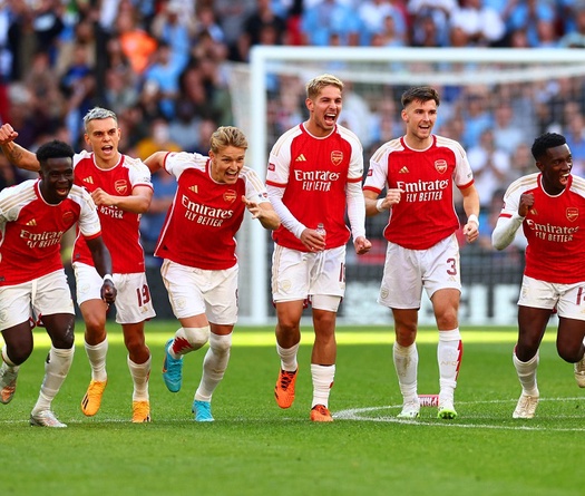 Đội hình ra sân Arsenal vs Nottingham: Nketiah đá chính