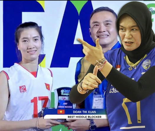 Đội trưởng bóng chuyền Indonesia giải nghệ sau sự cố nhận nhầm giải của Đoàn Thị Xuân