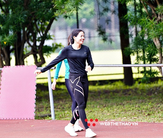 Ngôi sao điền kinh Việt Nam kiểm tra doping trước ngày đi "luyện công" chuẩn bị cho ASIAD 19