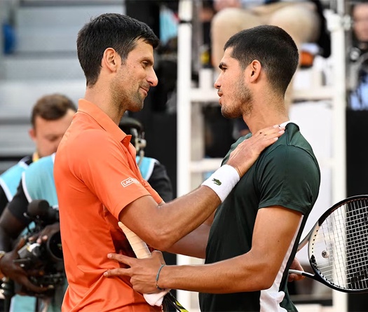 Trực tiếp chung kết quần vợt Cincinnati 2023: Djokovic vs Alcaraz