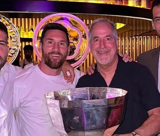 Bữa tiệc sang trọng của Inter Miami: Sâm panh dành riêng cho Messi và Beckham