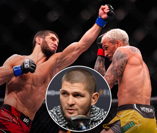 Khabib dự đoán Islam Makhachev gặp khó khi tái đấu Charles Oliveira tại UFC 294