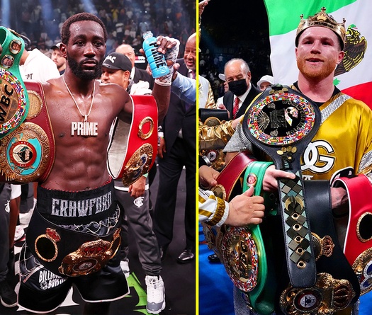 Amir Khan can ngăn Terence Crawford lên hạng đấu Canelo Alvarez