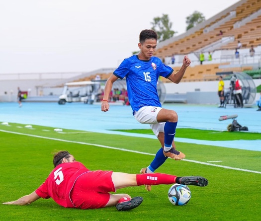 Vòng loại U23 châu Á 2024: Campuchia gây sốc, Thái Lan thị uy sức mạnh