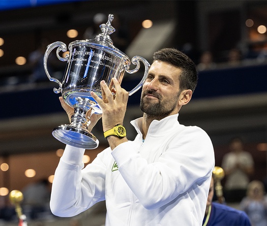 Bảng xếp hạng ATP Tour sau US Open 2023: Novak Djokovic quay trở lại vị trí số 1