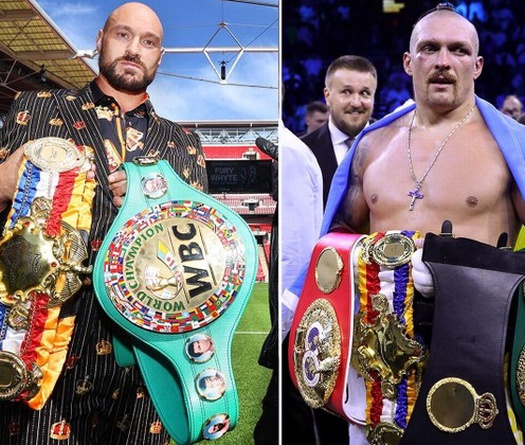 Sốc: Tyson Fury đấu trận boxing trong mơ thống nhất các đai hạng nặng với Oleksandr Usyk  ngay sau khi gặp Ngannou