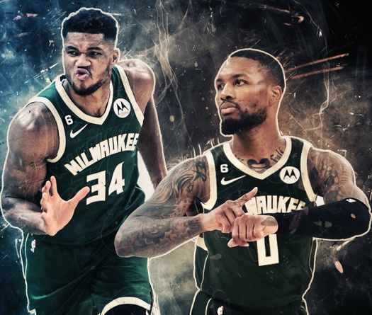 Đón Damian Lillard, Milwaukee Bucks nhảy vọt lên top 1 ứng viên vô địch NBA