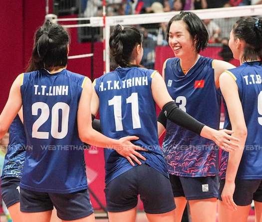 Đứng nhất bảng C, tuyển bóng chuyền nữ Việt Nam xác định 2 đối thủ tại vòng tiếp theo ASIAD