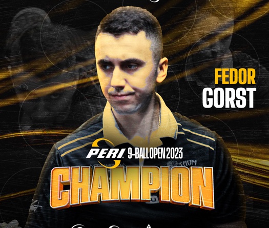 Khiến Feliciano "tâm phục khẩu phục", Fedor Gorst vô địch Peri 9-Ball Open 2023