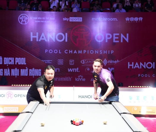 Lịch thi đấu bida Hanoi Open Pool Championship 2023 hôm nay 10/10