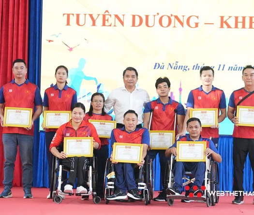 Lê Tiến Đạt được thưởng lớn sau tấm HCV ở Asian Para Games 4