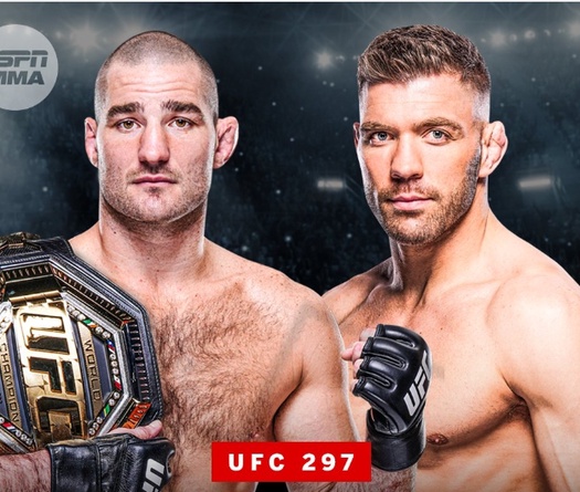 Sean Strickland bảo vệ đai trước Dricus Du Plessis ở UFC 297
