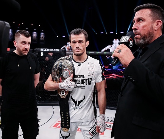 Usman Nurmagomedov dương tính chất cấm, bị loại khỏi vòng đấu Bellator