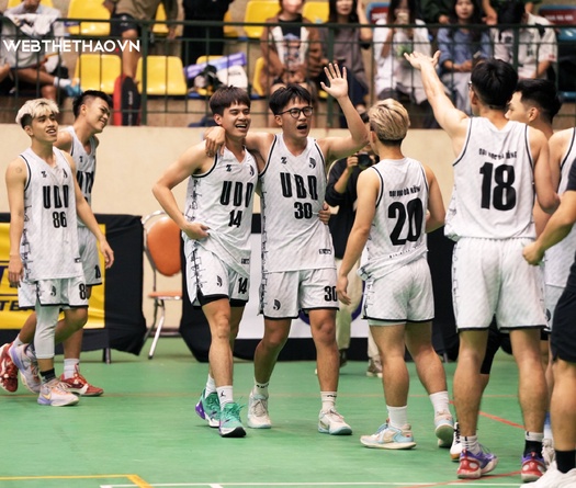 Cơn địa chấn mang tên Đại học Đà Nẵng làm rung chuyển Giải bóng rổ sinh viên toàn quốc NUC 2023