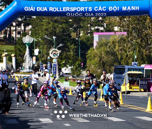 Giải Roller Sports các đội mạnh quốc gia 2023 "hâm nóng" xứ ngàn hoa Đà Lạt