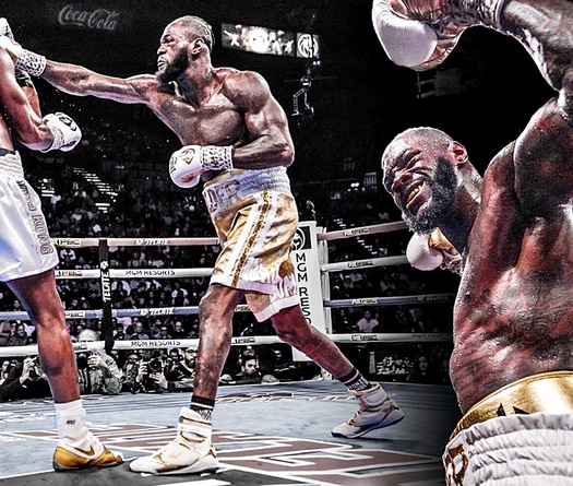 Deontay Wilder tung "đòn knock-out lịch sử" trước khi so găng Anthony Joshua