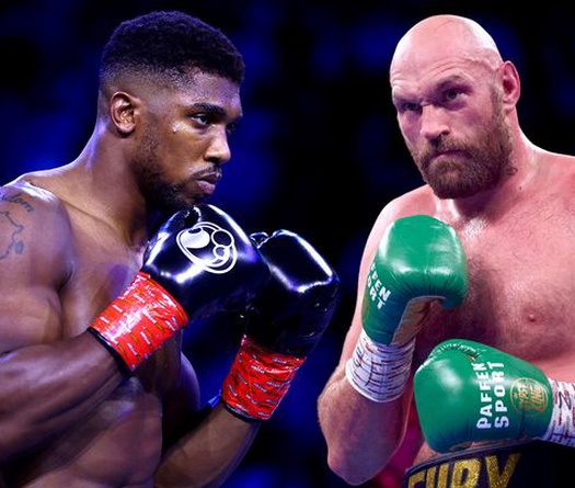 Choáng với tỷ lệ cơ hội diễn ra "màn so găng nội chiến" Tyson Fury - Anthony Joshua trong năm 2024