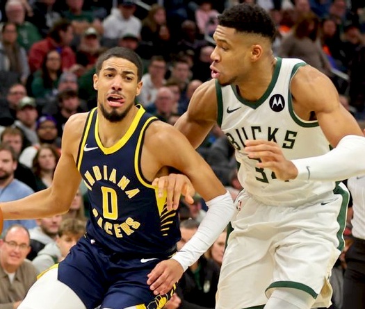 Tyrese Haliburton cùng đội hình dự bị Pacers lập kỷ lục, chặn đứng mạch bất bại của Milwaukee Bucks