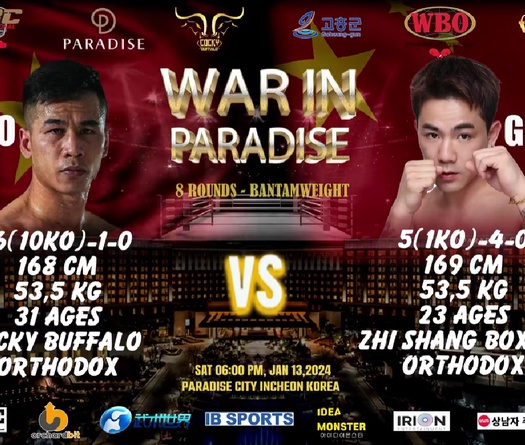 Võ sĩ Top 4 Trung Quốc có thể khiến Trần Văn Thảo gặp khó ở "War in Paradise"?